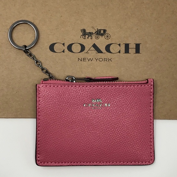 coach id wallet keychain